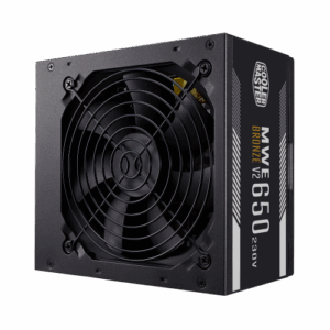 FUENTE ALIMENTACION COOLER MASTER MWE BRONZE V2 650W 230V 80+ BRONZE MPE-6501-ACABW-BEU