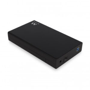Ewent EW7056 caja para disco duro externo 3.5" Caja de disco duro (HDD) Negro