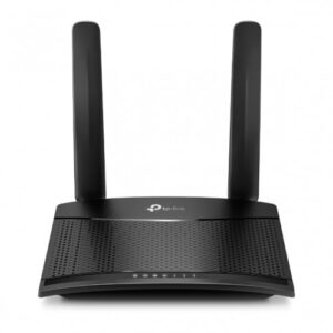 TP-LINK TL-MR100 router inalámbrico Banda única (2,4 GHz) Ethernet rápido 3G 4G Negro