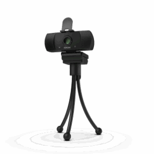 Krom Kam cámara web 1920 x 1080 Pixeles USB 2.0 Negro