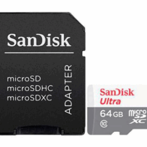 SanDisk 64GB Ultra microSDXC memoria flash Clase 10