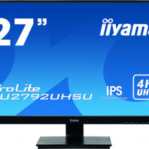 iiyama ProLite XU2792UHSU-B1 LED display 68,6 cm (27") 3840 x 2160 Pixeles 4K Ultra HD Negro