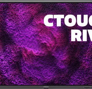 CTOUCH Riva 2,17 m (85.6") 3840 x 2160 Pixeles Multi-touch Negro