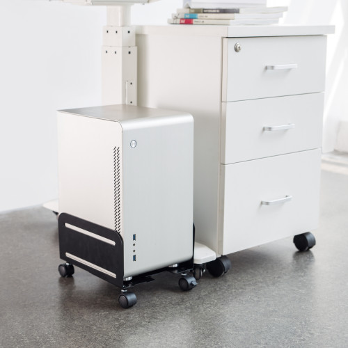 Ewent EW1291 soporte de CPU Carro para equipo informático Negro - Imagen 9