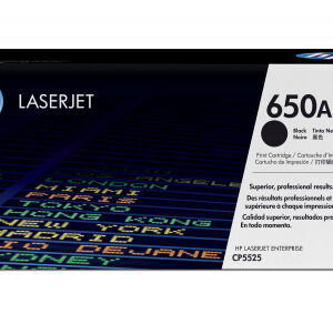 HP 650A TONER HP650A NEGRO (CE270A)