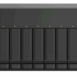 QNAP TS-832PX NAS Torre Ethernet Aluminio, Negro AL324