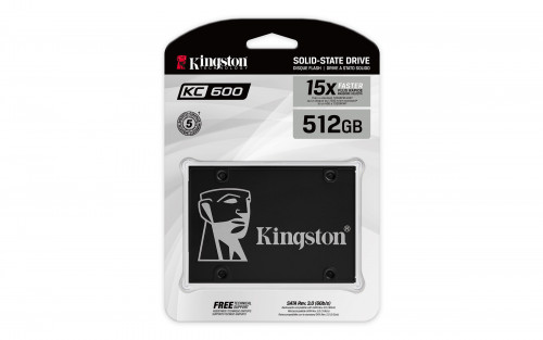 Kingston Technology KC600 2.5" 1024 GB Serial ATA III 3D TLC - Imagen 5