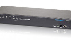 Aten CS1798 interruptor KVM Montaje en rack Negro