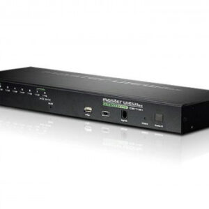 Aten CS1708A interruptor KVM Montaje en rack Negro