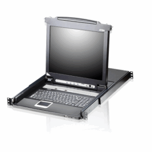 Aten CL5708M interruptor KVM Montaje en rack Negro