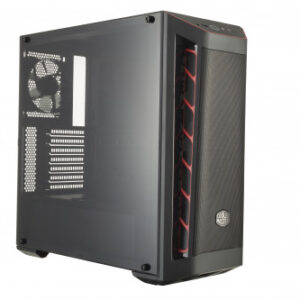 Cooler Master MasterBox MB511 Midi Tower Negro, Rojo