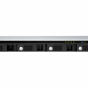 QNAP TR-004U unidad de disco multiple Negro, Gris