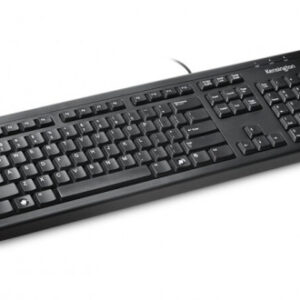 TECLADO CON CABLE 150 CM. VALUKEYBOARD COLOR NEGRO KENSINGTON 1500109ES