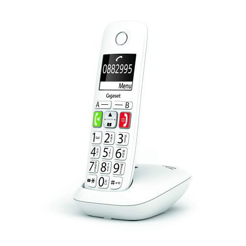 Gigaset E290 Teléfono DECT/analógico Identificador de llamadas Blanco - Imagen 2