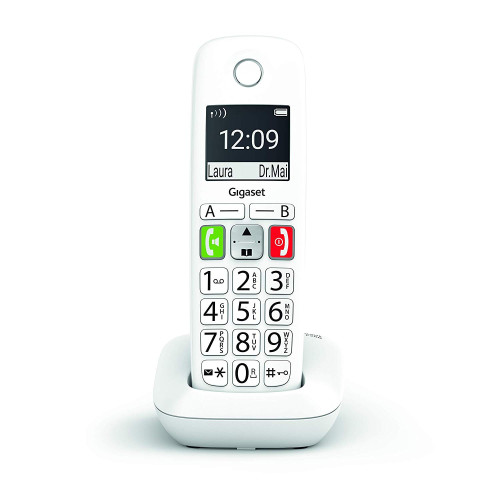 Gigaset E290 Teléfono DECT/analógico Identificador de llamadas Blanco - Imagen 3