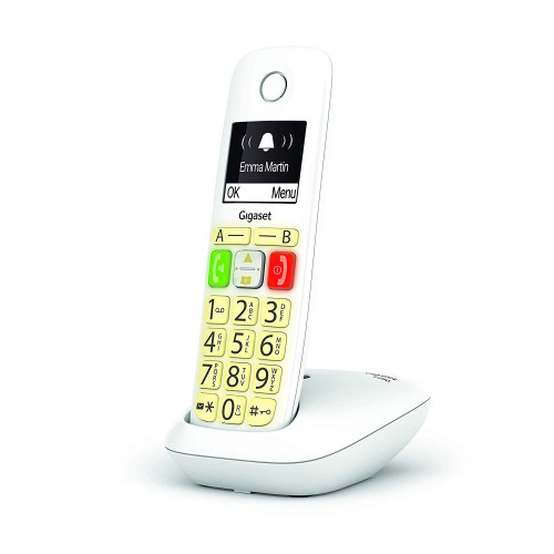 Gigaset E290 Teléfono DECT/analógico Identificador de llamadas Blanco - Imagen 4