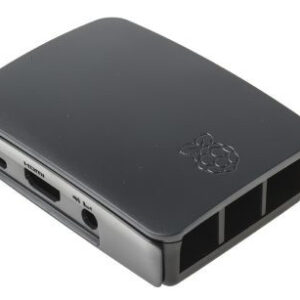 RASPBERRY CAJA PARA RASPBERRY OFICIAL PI 3, NEGRO, GRIS (9098138)