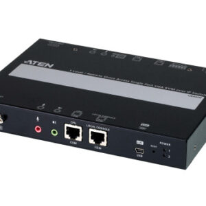 Aten 1 switch KVM a través de IP VGA de un solo puerto para acceso a recurso compartido local/remoto