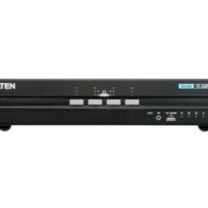 ATEN Switch KVM seguro DisplayPort dual display USB de 4 puertos (compatible con PSS PP v3.0)