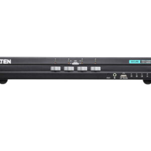 ATEN Switch KVM seguro DVI USB de 4 puertos (compatible con PSS PP v3.0)