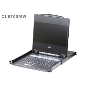 ATEN Consola LCD single rail (HDMI / DVI / VGA, USB)