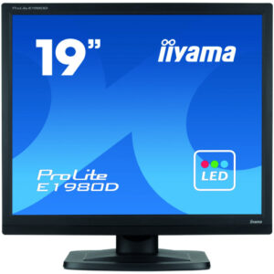 iiyama ProLite E1980D-B1 LED display 48,3 cm (19") 1280 x 1024 Pixeles XGA Negro