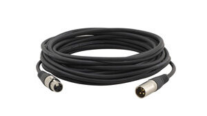 Kramer Electronics XLR Quad Style, 1.8m cable de audio 1,8 m XLR (3-pin) Negro