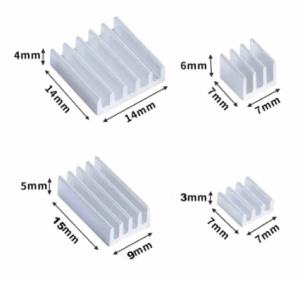 RASPBERRY DISIPADOR, PACK COMPATIBLE PI 4