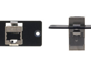 Kramer Electronics W-45(B) toma de corriente RJ-45 Negro