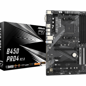 Asrock B450 Pro4 R2.0 AMD B450 Zócalo AM4 ATX