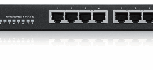 ZYXEL GS1915-8, 8-PORT GBE SMART HYBRID MODE SWITCH, STANDALONE OR NEBULAFLEX CLOUD, DESKTOP, FANLESS