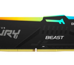 MEMORIA KINGSTON FURY BEAST RGB DDR5 16GB 5200MHZ CL40 KF5