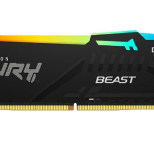 MEMORIA KINGSTON FURY BEAST RGB DDR5 8GB 5200MT/S CL40 KF5