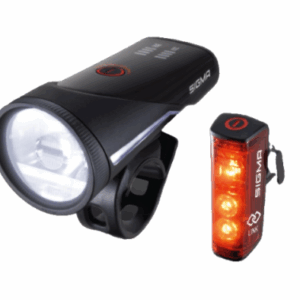 Sigma Sport Aura 100 Set + Blaze Link Iluminación trasera + iluminación delantera (set) LED