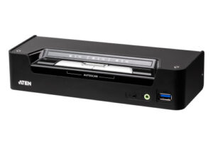ATEN Switch KVMP™ híbrido USB-C DisplayPort de 3 puertos