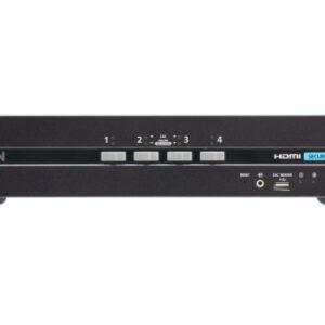 ATEN Switch KVM de seguridad avanzada HDMI dual display USB de 4 puertos con CAC (compatible con PSD PP v4.0)