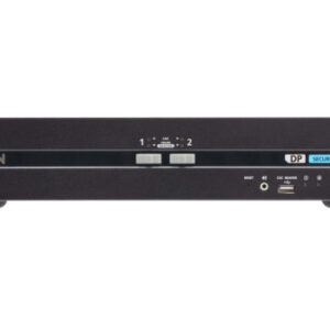 ATEN Switch KVM de seguridad avanzada DisplayPort dual display USB de 2 puertos con CAC (compatible con PSD PP v4.0)