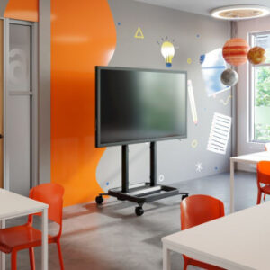 VOGELS RISE 5305 MOTORIZED DISPLAY LIFT TROLLEY 50 BLACK (RISE5305 )