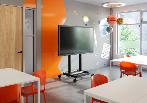 VOGELS RISE 5305 MOTORIZED DISPLAY LIFT TROLLEY 50 BLACK (RISE5305 )