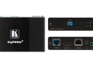 Kramer Electronics TP-789RXR extensor audio/video Receptor AV Negro