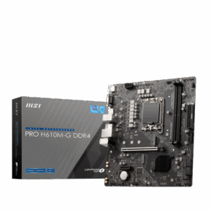 PLACA MSI PRO H610M-G DDR4,INTEL,1700,H610,2DDR4,MATX