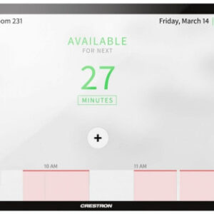 CRESTRON 7 IN. WALL MOUNT TOUCH SCREEN, BLACK SMOOTH (TSW-770-B-S) 6510813