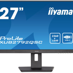 iiyama ProLite 68,6 cm (27") 2560 x 1440 Pixeles Wide Quad HD LED Negro