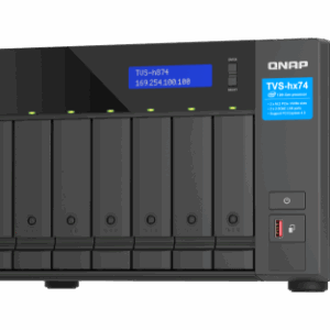 QNAP TVS-h874 NAS Torre Ethernet Negro
