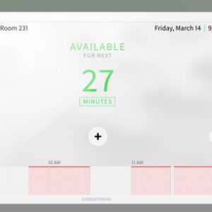 CRESTRON 7 IN. WALL MOUNT TOUCH SCREEN, WHITE SMOOTH (TSW-770-W-S) 6510817