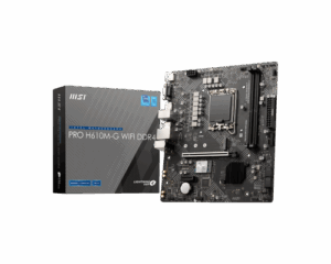 MSI PRO H610M-G WIFI DDR4 placa base Intel H610 LGA 1700 micro ATX