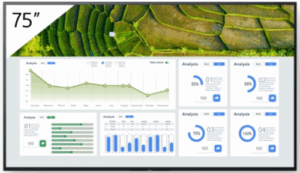 Sony FW-75BZ30L pantalla de señalización Pantalla plana para señalización digital 190,5 cm (75") LCD Wifi 440 cd / m² 4K Ultra HD Negro Android 24/7