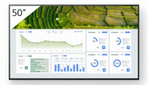 Sony FW-50BZ30L pantalla de señalización Pantalla plana para señalización digital 127 cm (50") LCD Wifi 440 cd / m² 4K Ultra HD Negro Android 24/7