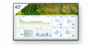 Sony FW-43BZ30L pantalla de señalización Pantalla plana para señalización digital 109,2 cm (43") LCD Wifi 440 cd / m² 4K Ultra HD Negro Android 24/7