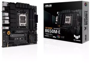 PLACA ASUS TUF GAMING B650M-E,AMD,AM5,B650,4DDR5,128GB,HDMI+2DP,4SATA3+2M.2,2.5GB,6USB3.2,MATX